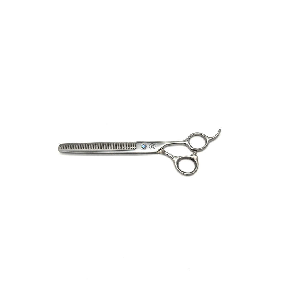 Professional pet grooming thinning shears silver