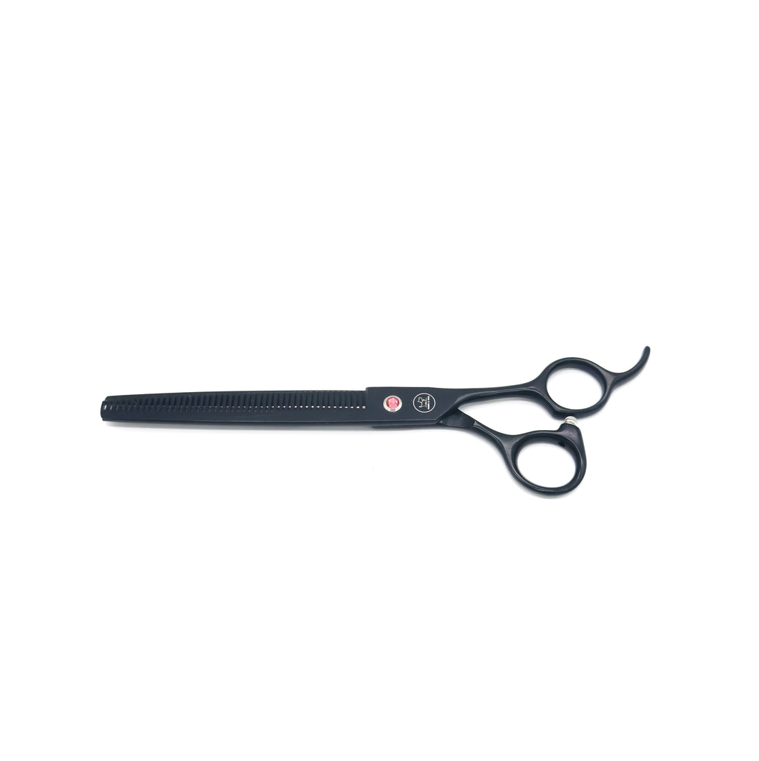 Professional pet grooming thinning scissors black