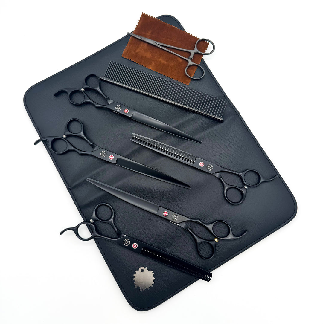 Professional Pet grooming scissors kit