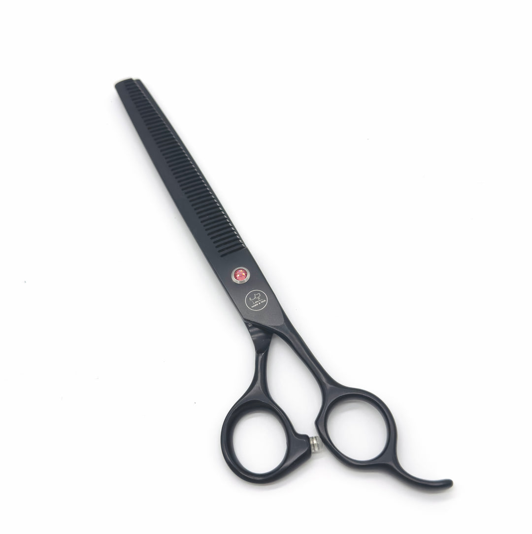 Professional pet grooming thinning scissors black