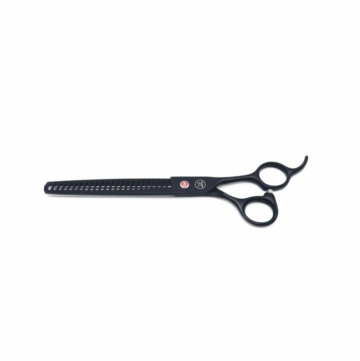 Professional pet grooming thinning scissors black