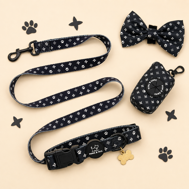 Black Diamond Collar Set