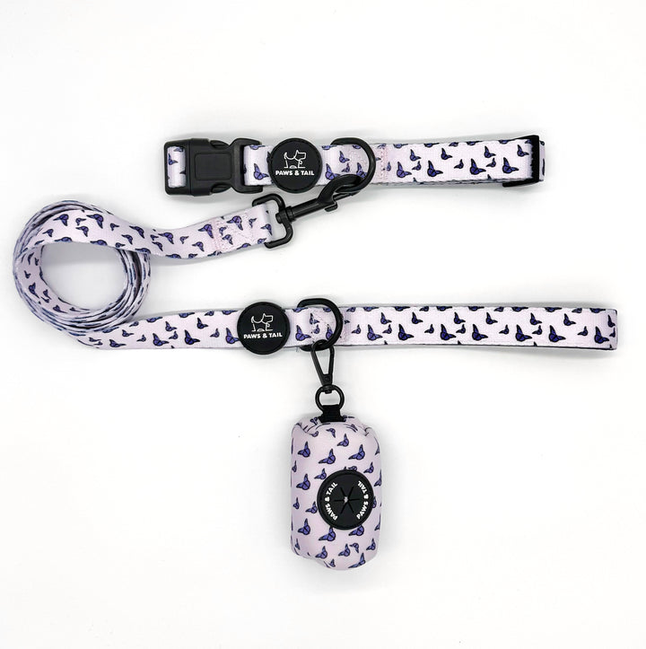 Violet Wings Collar Set