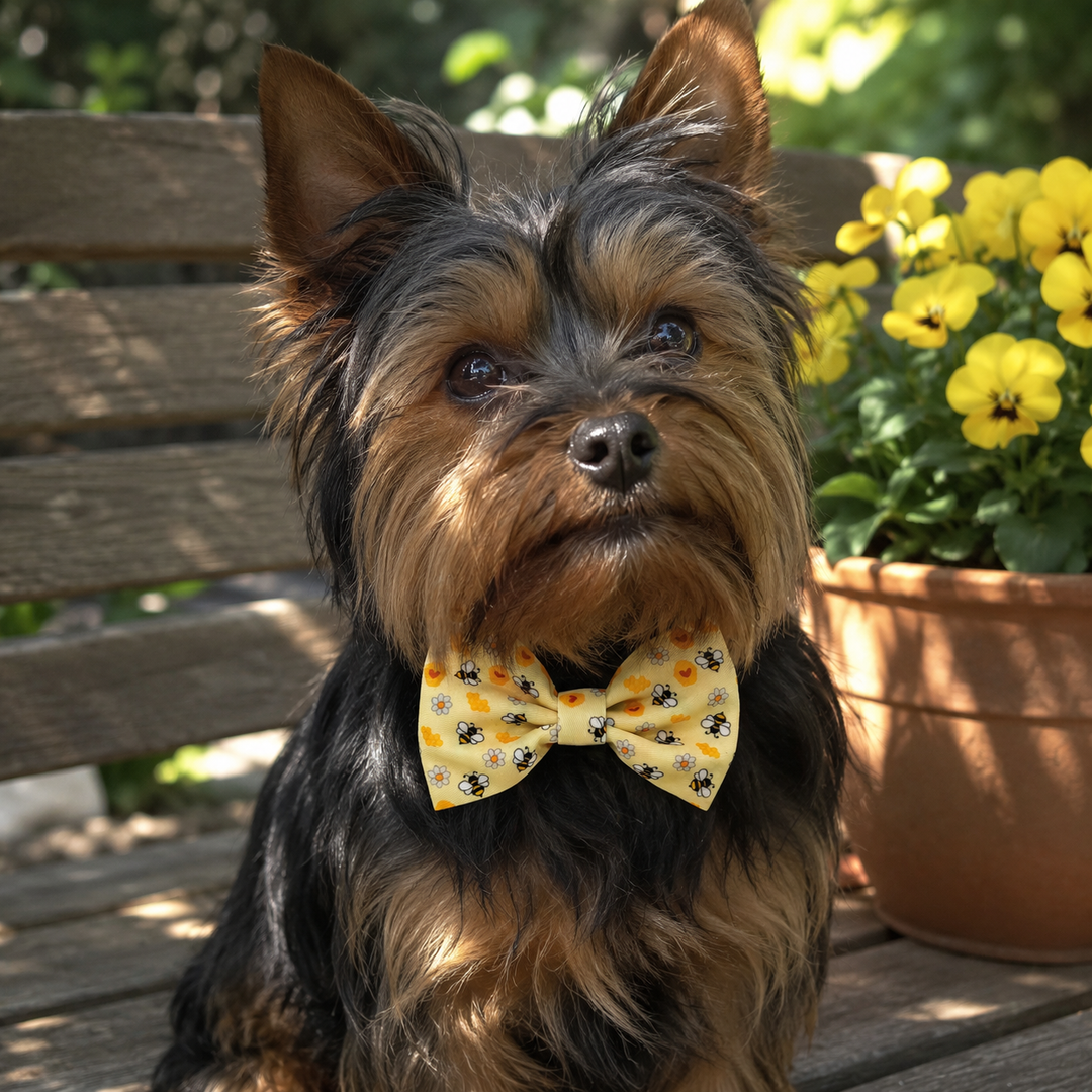 Bee Happy Bow Tie